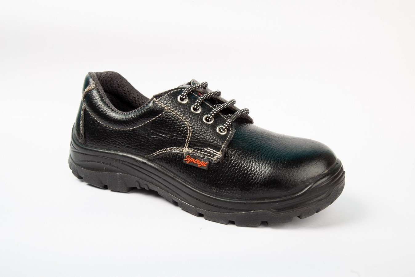 Synergic Black Safety Shoes